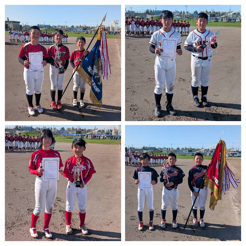 代表白石区4チーム